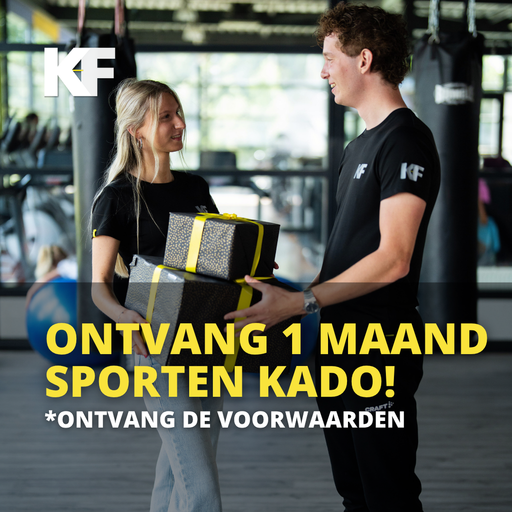1 maand sporten kado